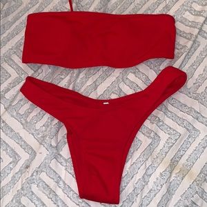 Zaful Red Bikini